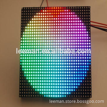 programmable flexible led display Leeman 2015 movable truck advertising led dispaly screen